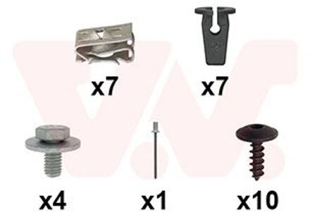 Volkswagen Montageset Voorspatbord 5740796