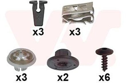 Volkswagen Montageset Voorspatbord 5751796