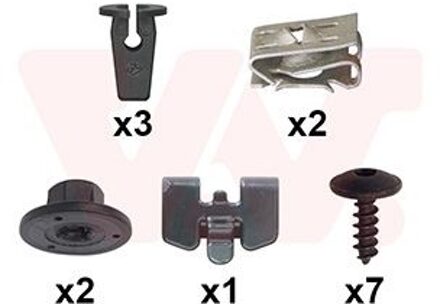 Volkswagen Montageset Voorspatbord 5766796