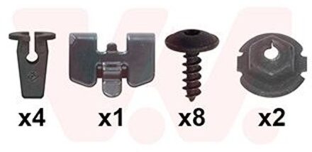 Volkswagen Montageset Voorspatbord 5769796