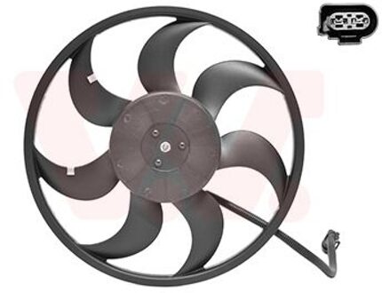 Volkswagen motor + schroefventilator 5896745