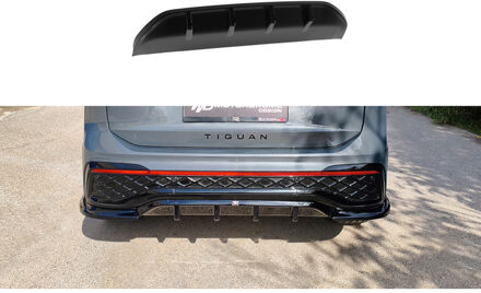 Volkswagen Motordrome Achterbumperskirt (Diffuser) passend voor Volkswagen Tiguan III (CT1) R-Line 2024- (ABS) DXRVW30