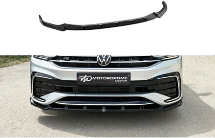 Volkswagen Motordrome Voorspoiler passend voor Volkswagen Tiguan II (AD1) R / R-Line Facelift 2020-2024 (ABS Gl DXVVW36