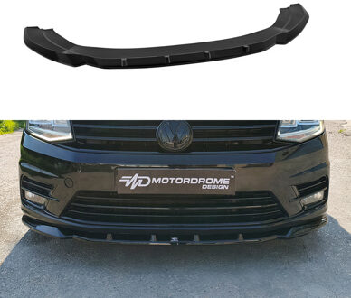 Volkswagen Motordrome Voorspoiler V.2 passend voor Volkswagen Caddy 2015-2020 (ABS) DXVVW44