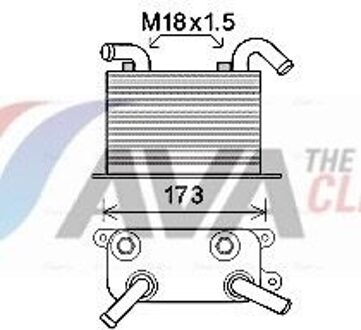 Volkswagen Oliekoeler, automatische transmissie VN3310