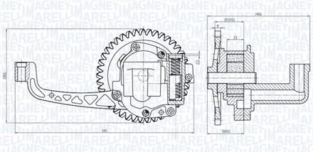 Volkswagen Oliepomp OP0015
