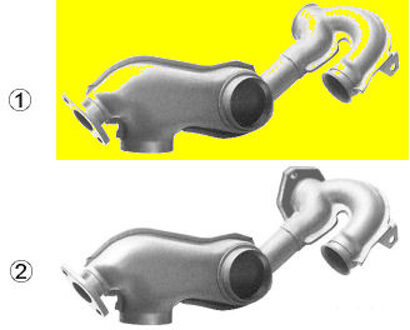 Volkswagen Onderdelen Voor Koetswerk Vw Trans/prit 79-80 Pijp 5870727