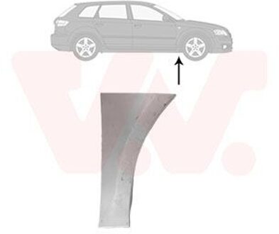 Volkswagen Onderste Deel Spatbord R 5856156