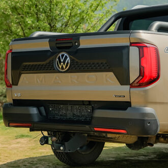 Volkswagen Oneway Achterklepcover passend voor Volkswagen Amarok MK2 2022- - Matzwart OWTC07018