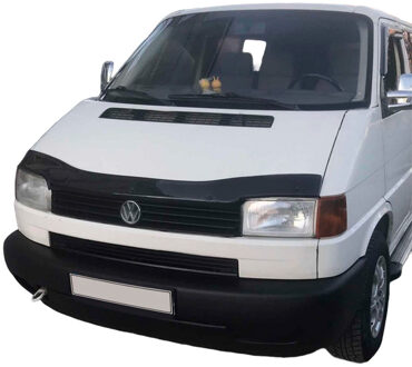 Volkswagen Oneway Motorkapbeschermer (steenslagcover) Volkswagen Transporter T4 1991-2003 - Glanzend Zwart OWBP04037