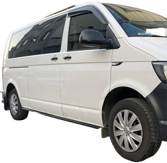 Volkswagen Oneway Set Sideskirts passend voor Volkswagen Transporter T6.1 2020-2022 (Korte wielbasis) OWSS10025