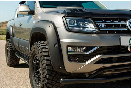 Volkswagen Oneway Set spatbordverbreders (Fender Flares) passend voor Volkswagen Amarok MK1 Facelift 2016-2022 OWFF02002