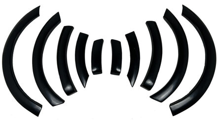 Volkswagen Oneway Set spatbordverbreders (Trims) passend voor Volkswagen Caddy MK4 2015-2020 (Korte wielbasis) OWWA03014G