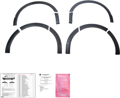 Volkswagen Oneway Set spatbordverbreders (Trims) passend voor Volkswagen Transporter T6.1 2020-2022 OWWA03040