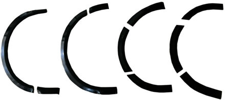 Volkswagen Oneway Set spatbordverbreders (Trims) passend voor Volkswagen Transporter T6 2015-2019 OWWA03036G