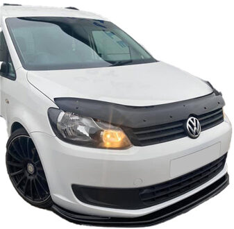 Volkswagen Oneway Voorspoilerlip passend voor Volkswagen Caddy MK3 Facelift 2010-2015 - Glanzend zwart OWFS01002