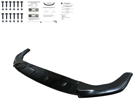 Volkswagen Oneway Voorspoilerlip passend voor Volkswagen Golf VIII HB/Variant GTI/GTE/R Line 2020- - Versie 2 OWFS01111