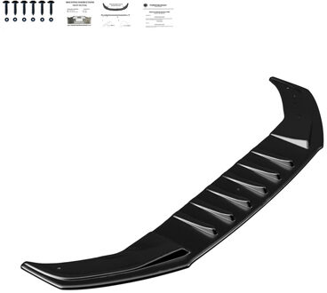 Volkswagen Oneway Voorspoilerlip Volkswagen Arteon R-line 2017- incl. Shooting Brake - Glanzend zwart OWFS01125