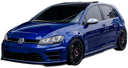 Volkswagen Oneway Voorspoilerlip Volkswagen Golf VII HB/Variant R/R Line 2013-2016 - Glanzend zwart OWFS01062