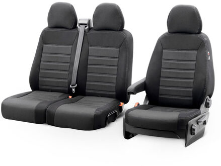Volkswagen otoM Original Design Stoffen Stoelhoezenset 2+1 passend voor Volkswagen Transporter T7 2024- OT56362OD
