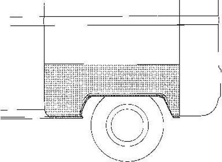 Volkswagen Oversizedeel Ans/prit 68-79 Wlschrmr A 585146