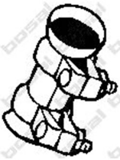 Volkswagen Pijpverbinding, uitlaatsysteem