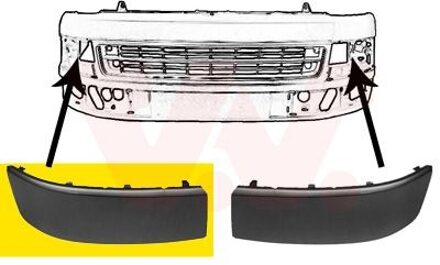 Volkswagen Plaat, BUMPER 5790584