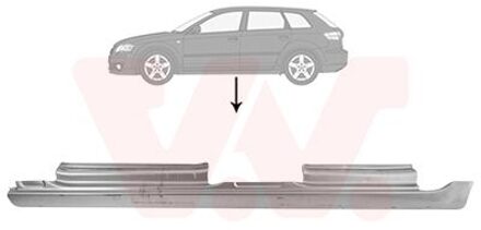 Volkswagen Plaat instaprand 5735103
