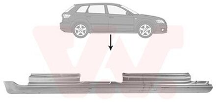 Volkswagen Plaat instaprand 5735104