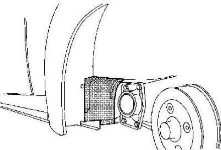 Volkswagen Plaatwerkdeel Kever Plaat Voor Achwiel