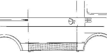 Volkswagen Plaatwerkdeel Trans 75- Deurplt Lddeur 5858174