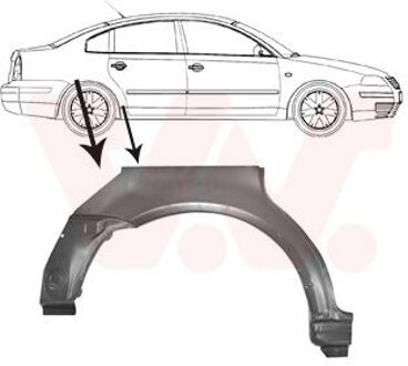 Volkswagen Plaatwerkdeel
