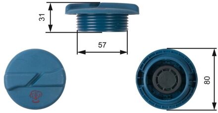 Volkswagen Radiateur dop