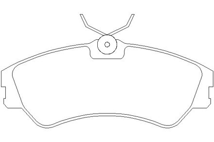 Volkswagen Remblokken set 2012401