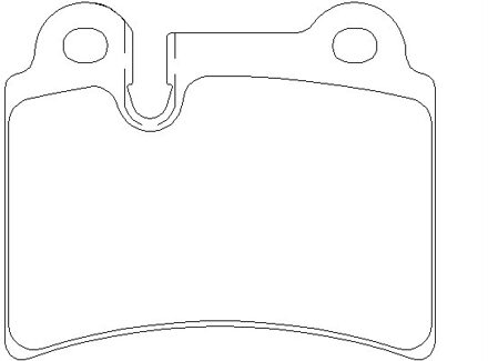 Volkswagen Remblokken set 2409701