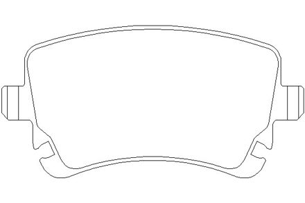 Volkswagen Remblokken set