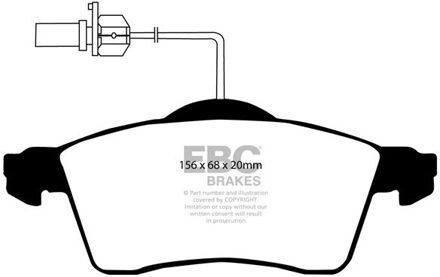 Volkswagen Remblokkenset, schijfrem DP1398