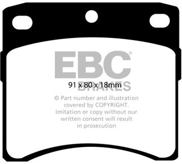 Volkswagen Remblokkenset, schijfrem DP939