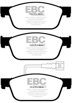 Volkswagen Remblokkenset, schijfrem DPX2096