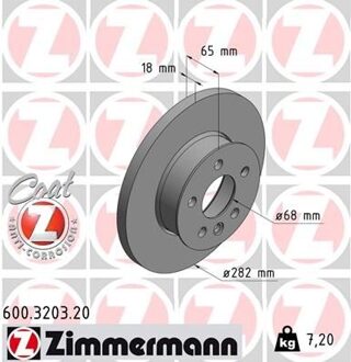 Volkswagen Remschijf Coat Z 600320320