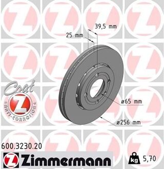 Volkswagen Remschijf Coat Z 600323020