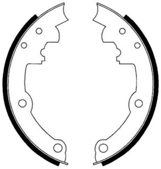 Volkswagen Remschoenset 8789