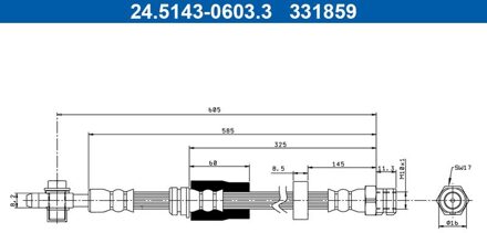 Volkswagen Remslang 24514306033