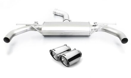 Volkswagen Remus uitlaat passend voor Volkswagen Golf GTI vanaf 2017 - Chroom Scherp 79611715009552130000002670SGR