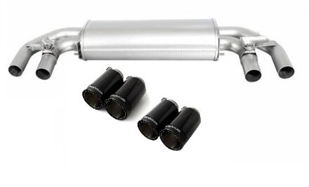 Volkswagen Remus uitlaat passend voor Volkswagen Golf VII R - Black Chrome 9560140500004698CBR