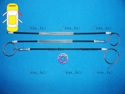 Volkswagen Reparatieset, raamopener 620501053806P