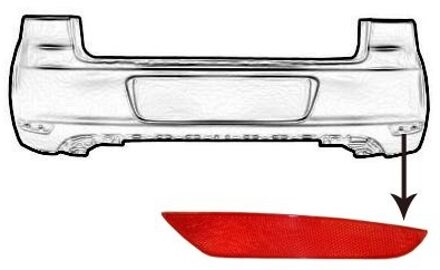Volkswagen Retroreflector (katoog) 5863940