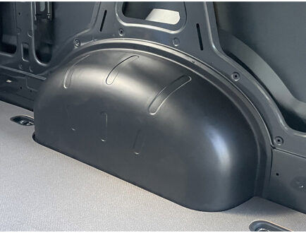 Volkswagen RGM Set binnenste spatbordbeschermers passend voor Volkswagen Crafter 2016- & MAN TGE 2017- Zwart GRWAC310