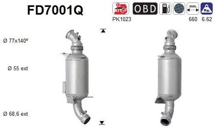 Volkswagen Roetfilter FD7001Q