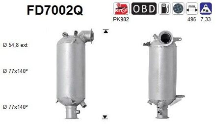Volkswagen Roetfilter FD7002Q